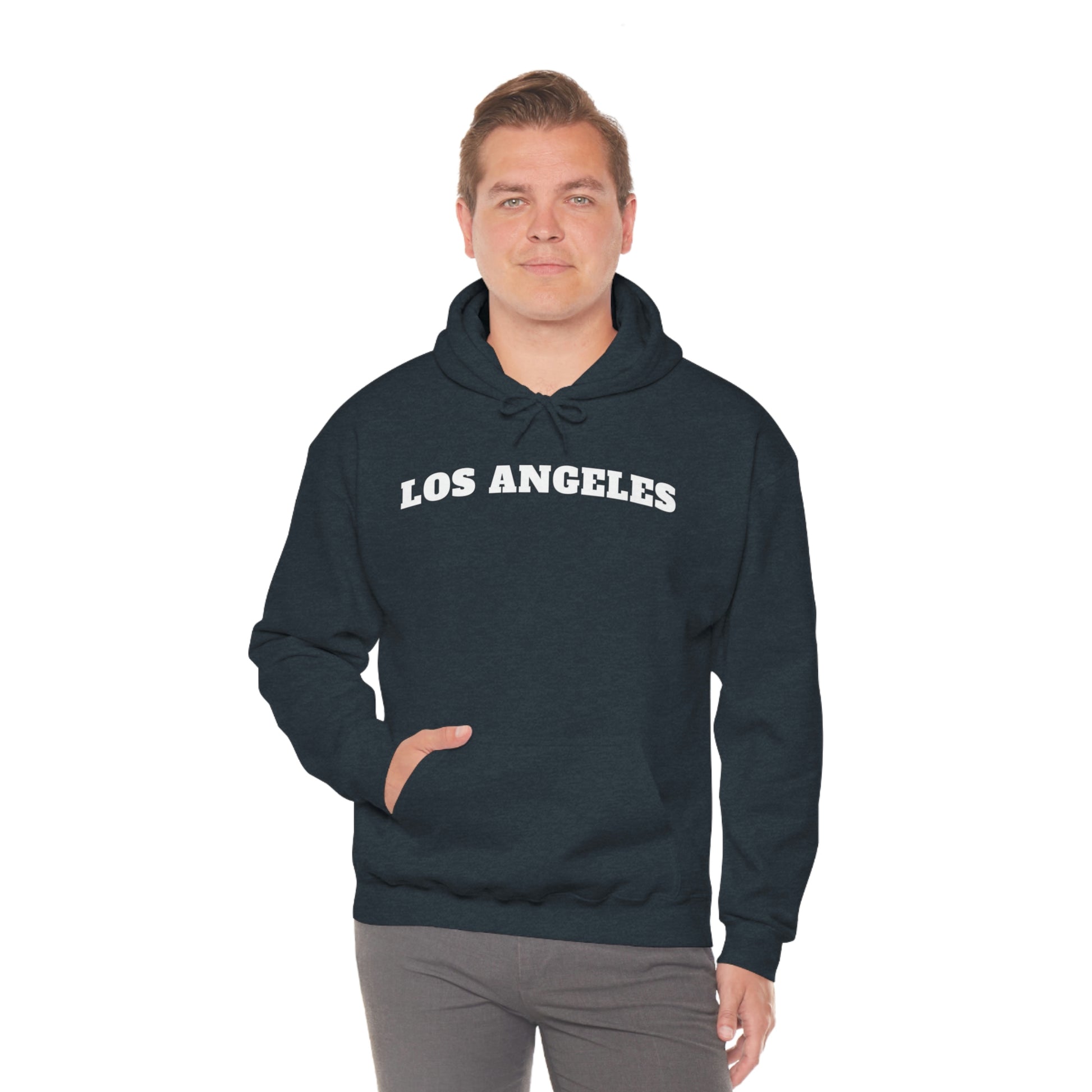 Los Angeles Hoodie Unisex Heavy Blend™ Hooded Sweatshirt – MarsTrendy