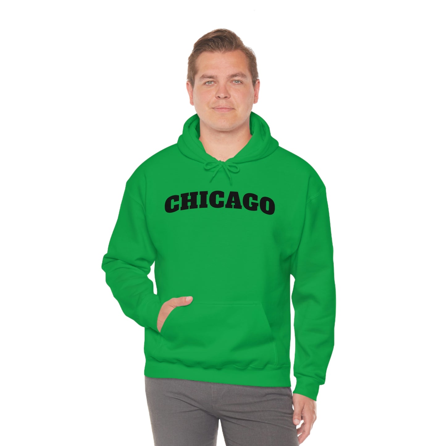 green chicago bears hoodie