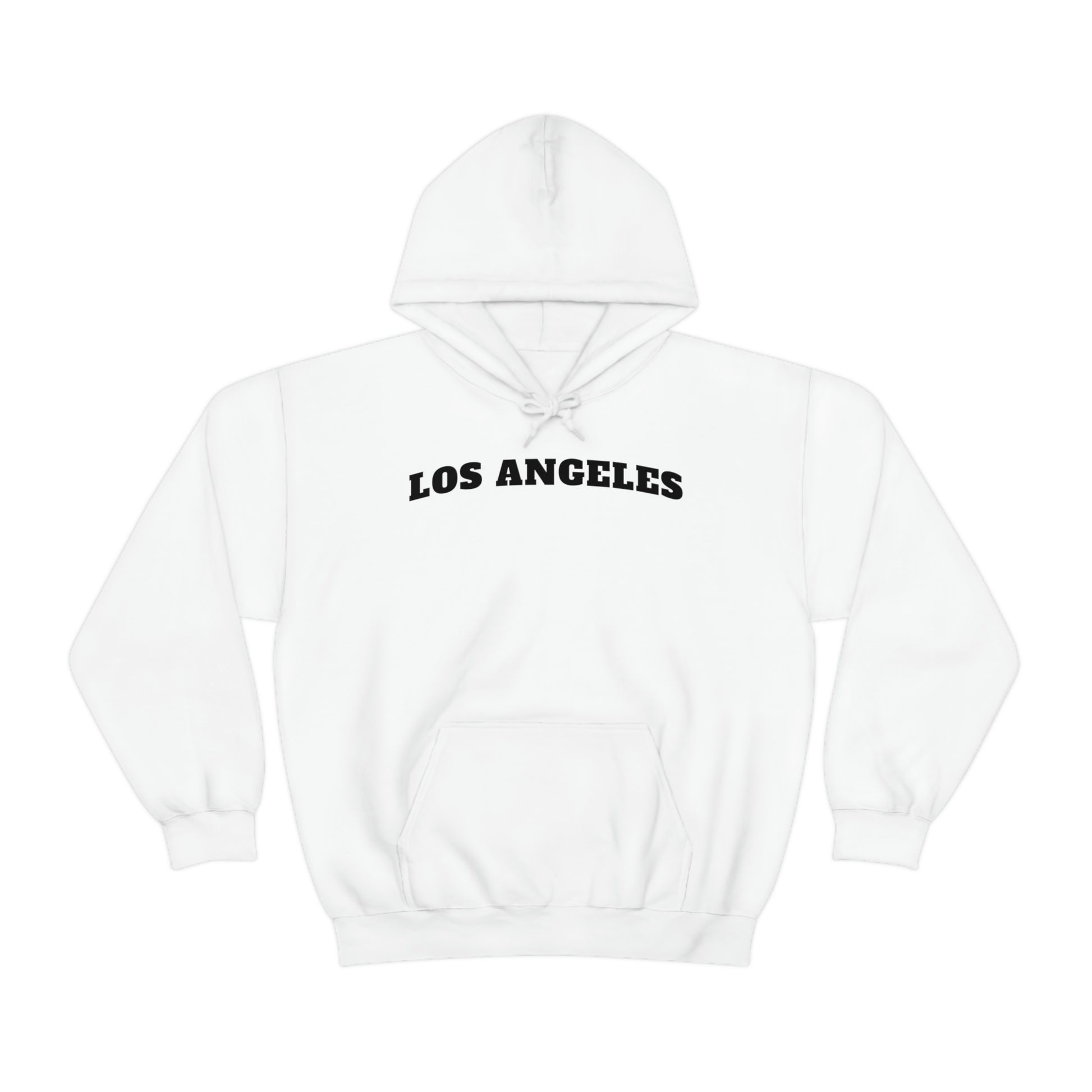 Casual Men's Hoodie Sweatshirt California Style Hooded Sweater Los Angeles  White Street Style Unisex Organic Hoodie 