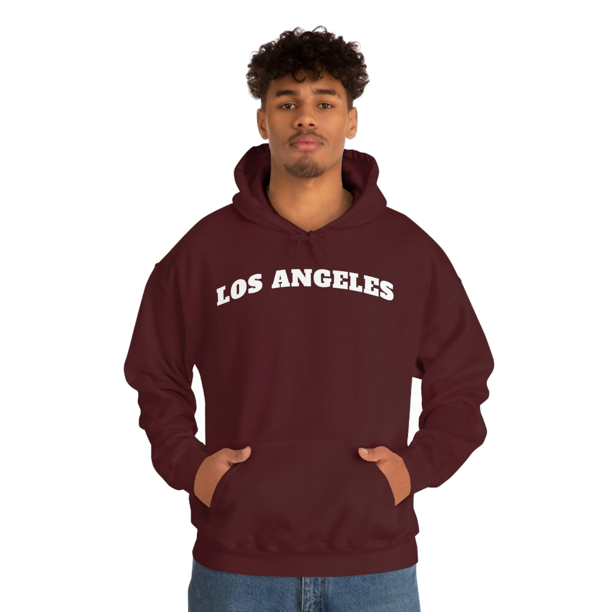 Los Angeles Hoodie Unisex Heavy Blend™ Hooded Sweatshirt – MarsTrendy